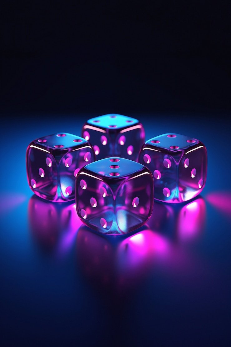 Antarmuka permainan Lightning Dice di platform nagawin menampilkan pelemparan dadu dan hasil secara real-time